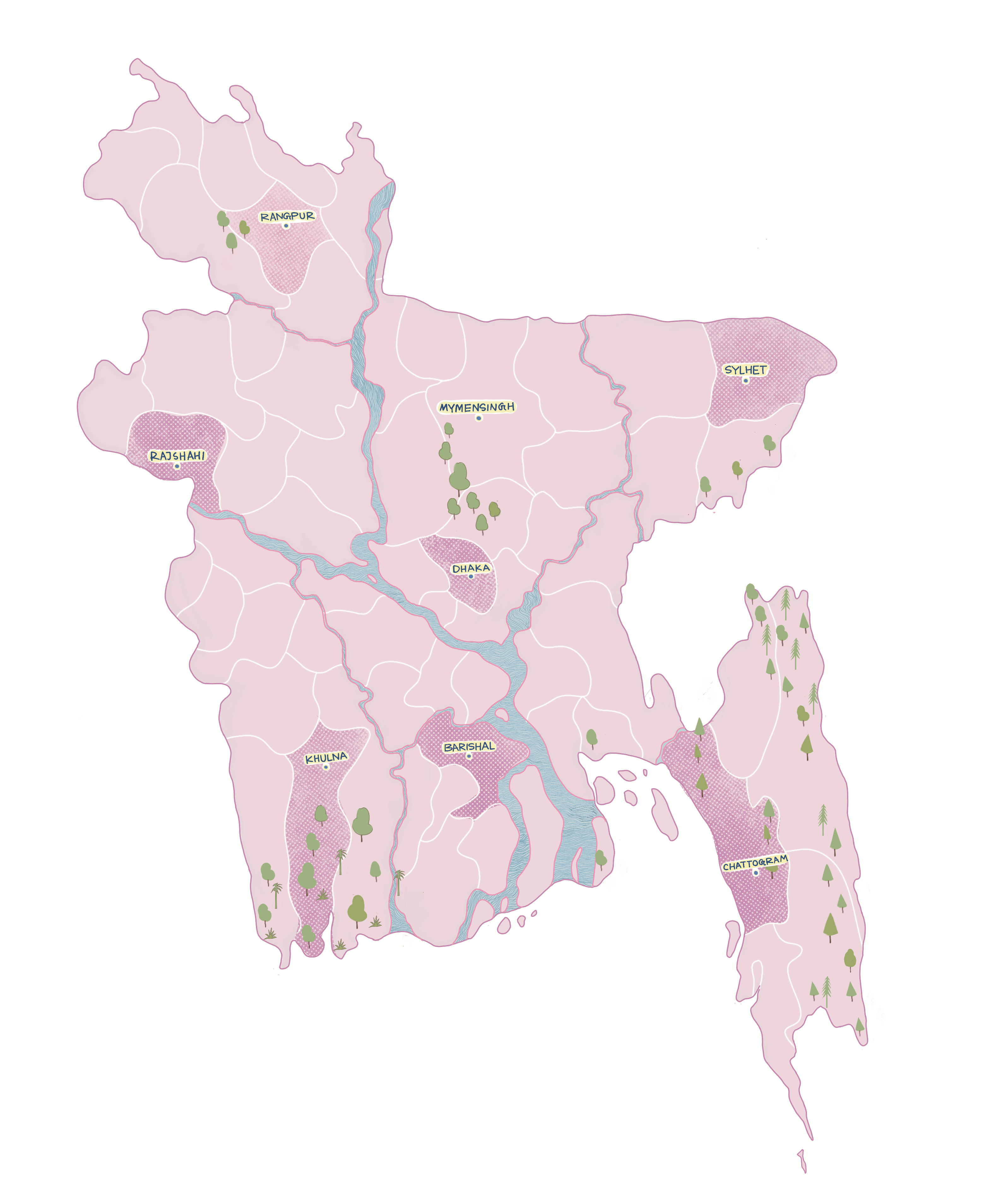Bangladesh Map